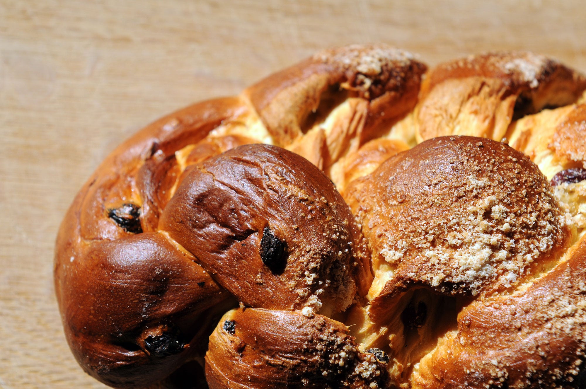 Challah Bread with Raisins Recipe | Jewish Kitchen